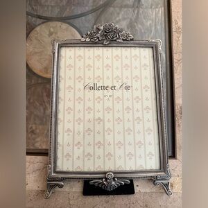 Silver Ornate Floral Frame - Silver 8x10